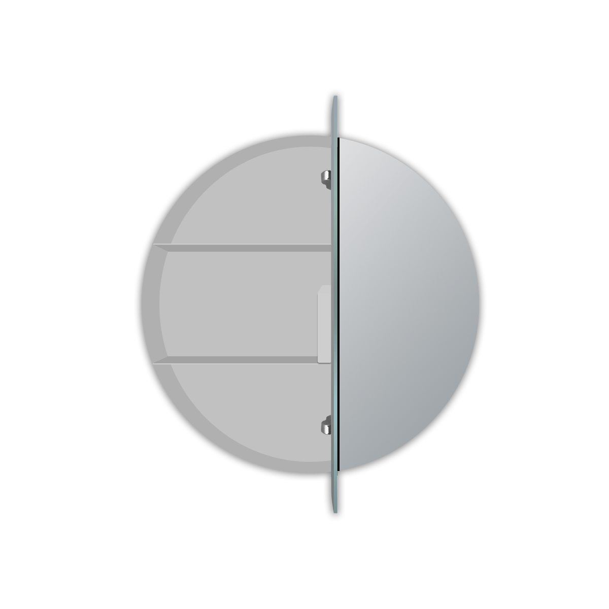 600x600x110mm LED Shaving Cabinet