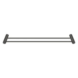 600mm Gunmetal Double Towel Rail