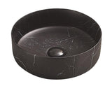Art Basin Matte Black Marble