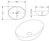 Art Basin, Matte Black Marble