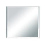 750x750mm Bevel Edge Rectangle Plain Mirror
