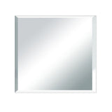 750x750mm Bevel Edge Rectangle Plain Mirror