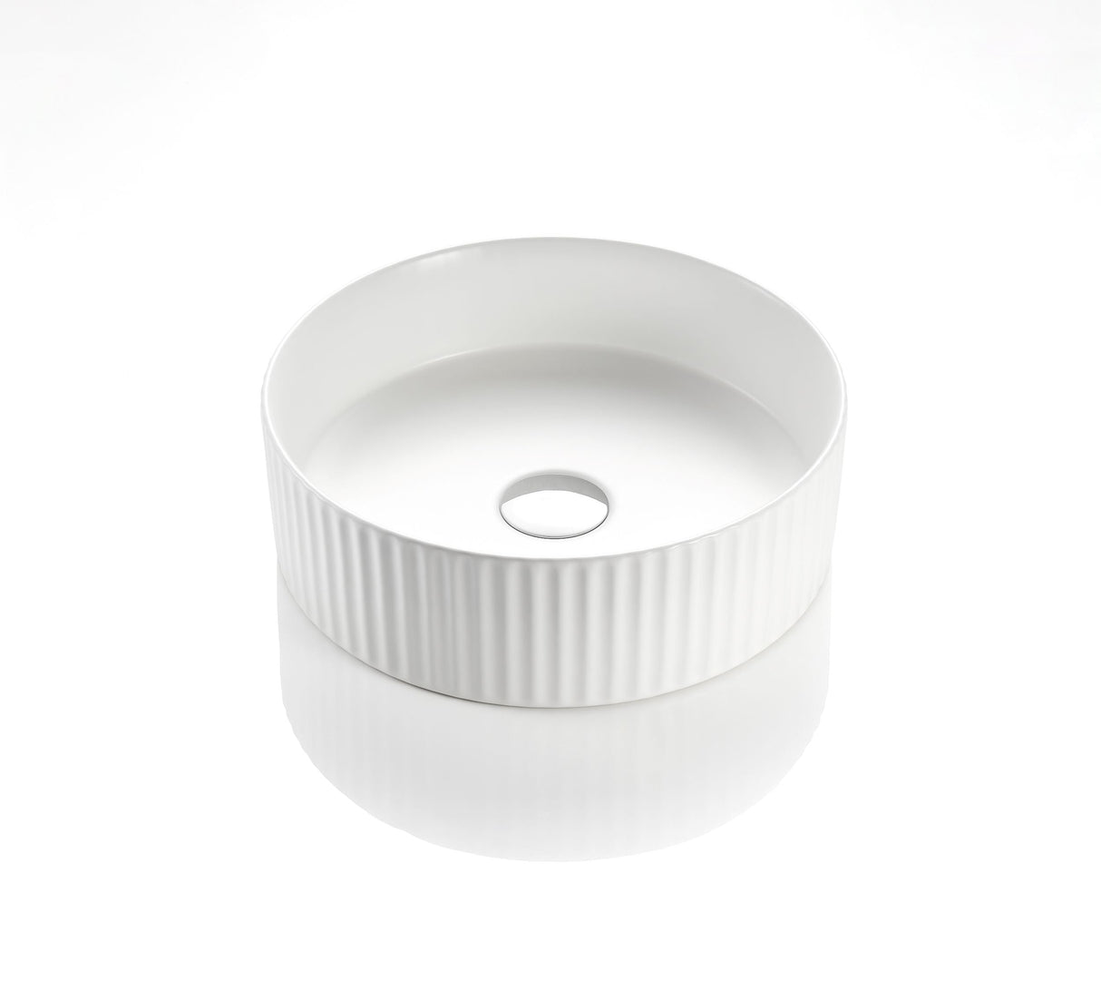 Bellevue Fluted Above Counter Basin BEL4040