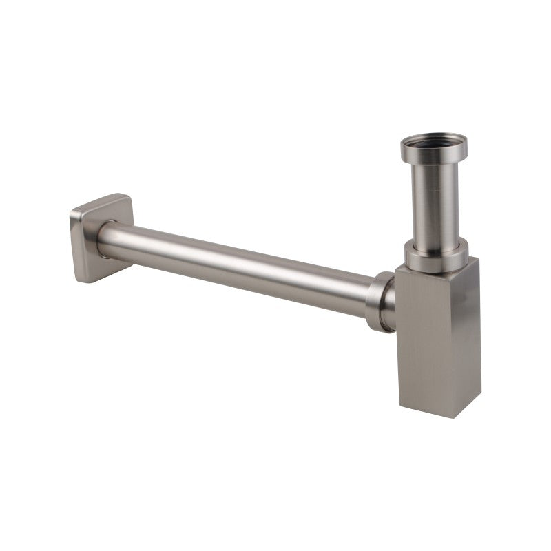 Brushed Nickel Bottle Trap