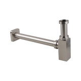 Brushed Nickel Bottle Trap