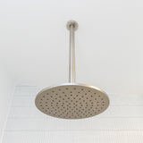 400mm Brushed Nickel Ceiling Shower Arm