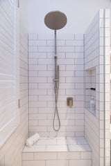 10" Brushed Nickel Shower Station