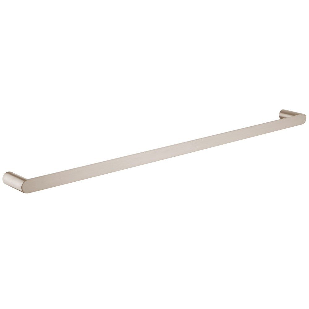 RUSHY - 800mm Brushed Nickel Single Towel Rail