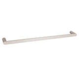 RUSHY - 600mm Brushed Nickel Single Towel Rail