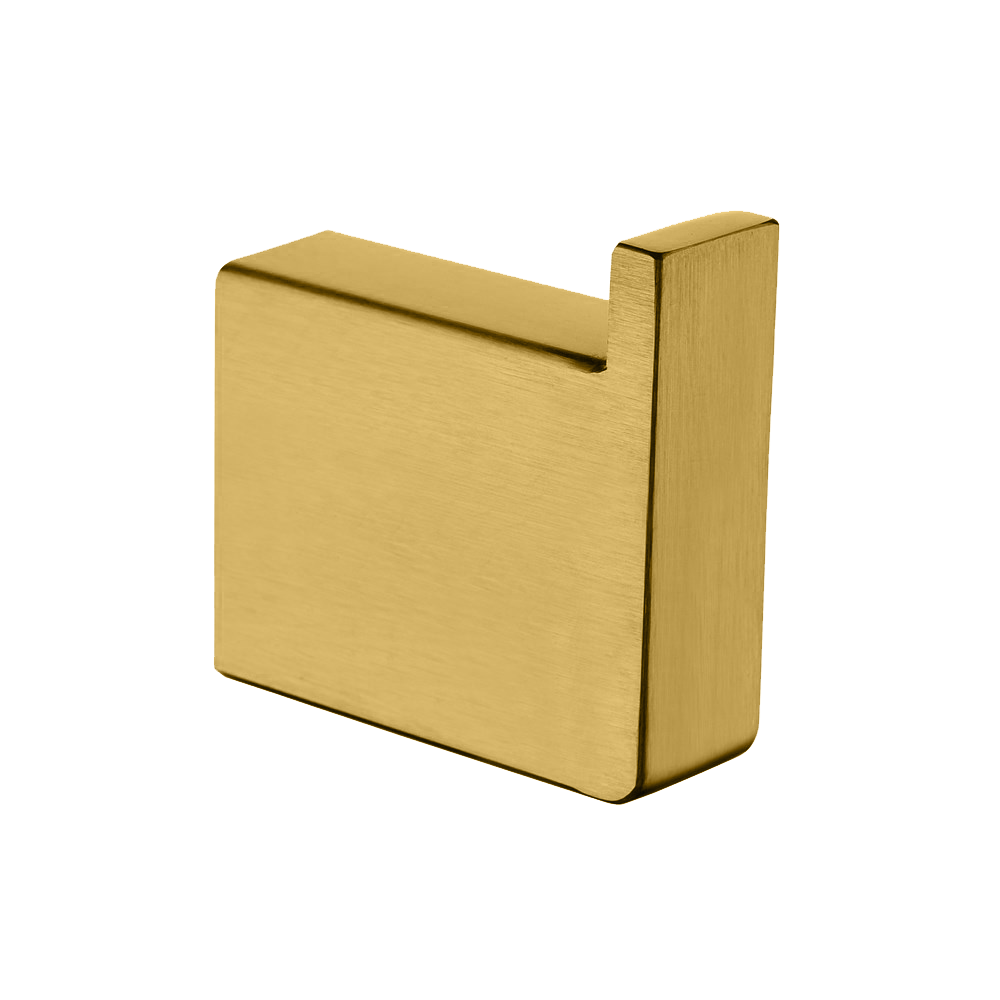 IVANO - Brushed Brass Robe Hook