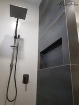 Gunmetal Shower Rail