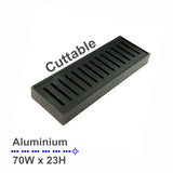 100x70x23mm Black Floor Grate - MTO Marbles & Tiles Outlet