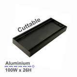 100x100x26mm Black Gold Tile Insert Grate - MTO Marbles & Tiles Outlet