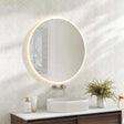 Luna LED Round Mirror 600mm - with Adjustable LED Lighting