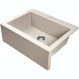 490x550x220mm Beige Granite Single Bowl Kitchen Sink