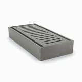 100x100x35mm Gunmetal Ezy Flow Floor Grate - MTO Marbles & Tiles Outlet