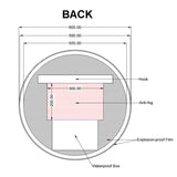 600mm LED Mirror