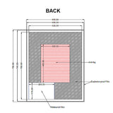 600x750mm LED Mirror