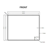 900x750mm LED Mirror
