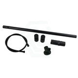 Black Shower Rail