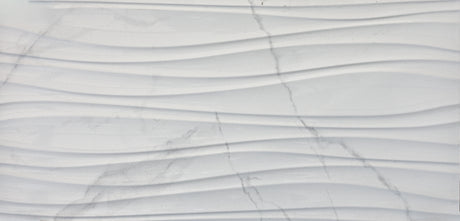 3D WAVE CARRARA FEATURE - MTO Marbles & Tiles Outlet