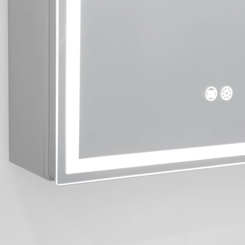 600x720x139mm LED Shaving Cabinet