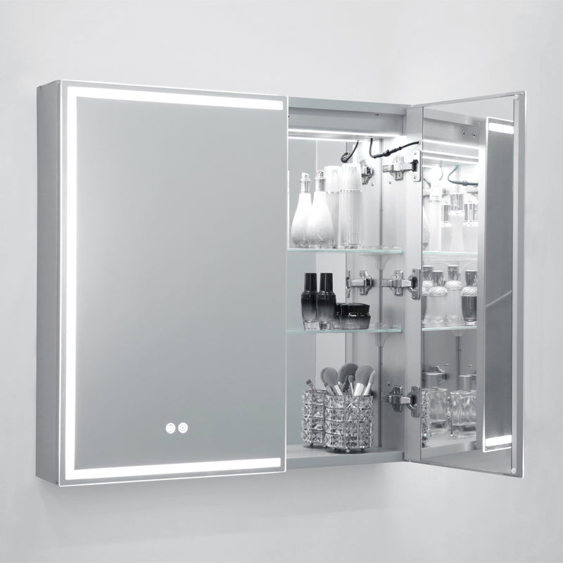 900x720x139mm LED Shaving Cabinet