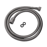 1500mm Gunmetal Stainless Steel Shower Hose - MTO Marbles & Tiles Outlet
