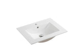 600mm Ceramic Top Vanity Basin