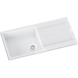 1000x500mm White Granite Single Bowl Kitchen Sink