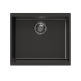 530x460x220mm Black Granite Single Bowl Kitchen Sink