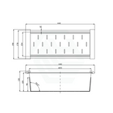 440x190x130mm Brushed Brass Stainless Kitchen Sink Colander