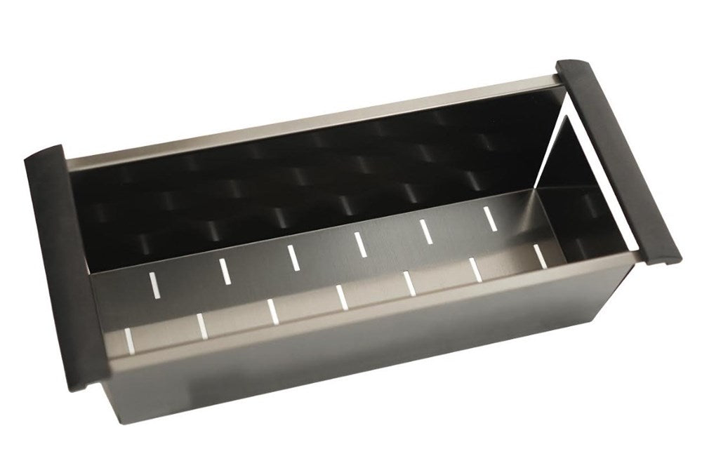 440x190x130mm Gunmetal Stainless Kitchen Sink Colander