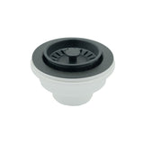 Granite Black Kitchen Sink Waste No Overflow