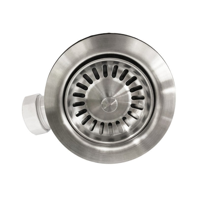 Chrome Kitchen Sink Waste Overflow