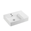 Vento 60MR Wall-Hung Rectangular Basin - MTO Marbles & Tiles Outlet
