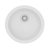 460mm White Granite Single Bowl Kitchen Sink