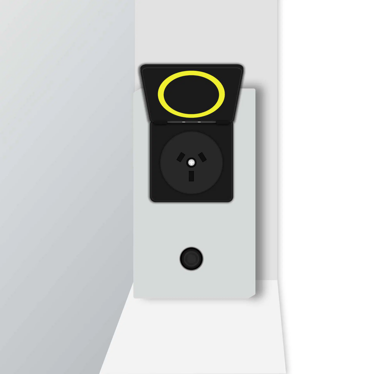 600x600x110mm LED Shaving Cabinet