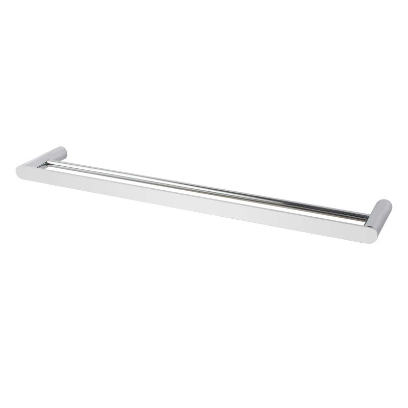 RUSHY - 800mm Chrome Double Towel Rail