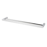 RUSHY - 800mm Chrome Double Towel Rail