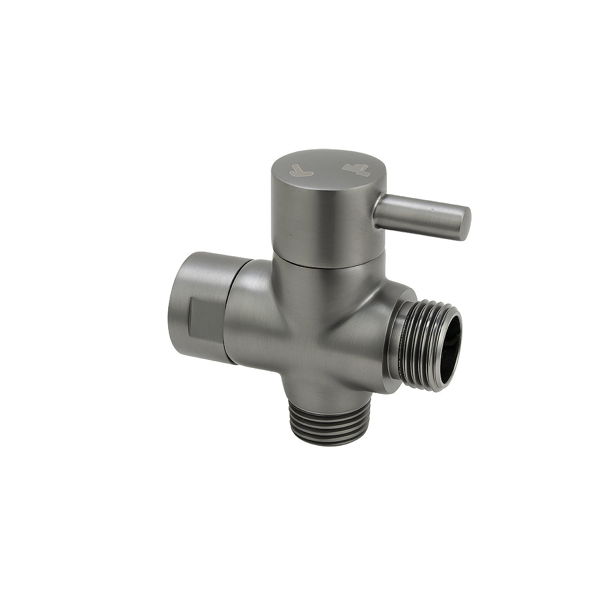 Brushed Gunmetal Bidet Diverter