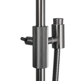 CADDENCE - Brushed Gunmetal Shower Rail