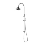 IKON Clasico Round Twin Shower Universal Water Inlet Brass In Various Colour